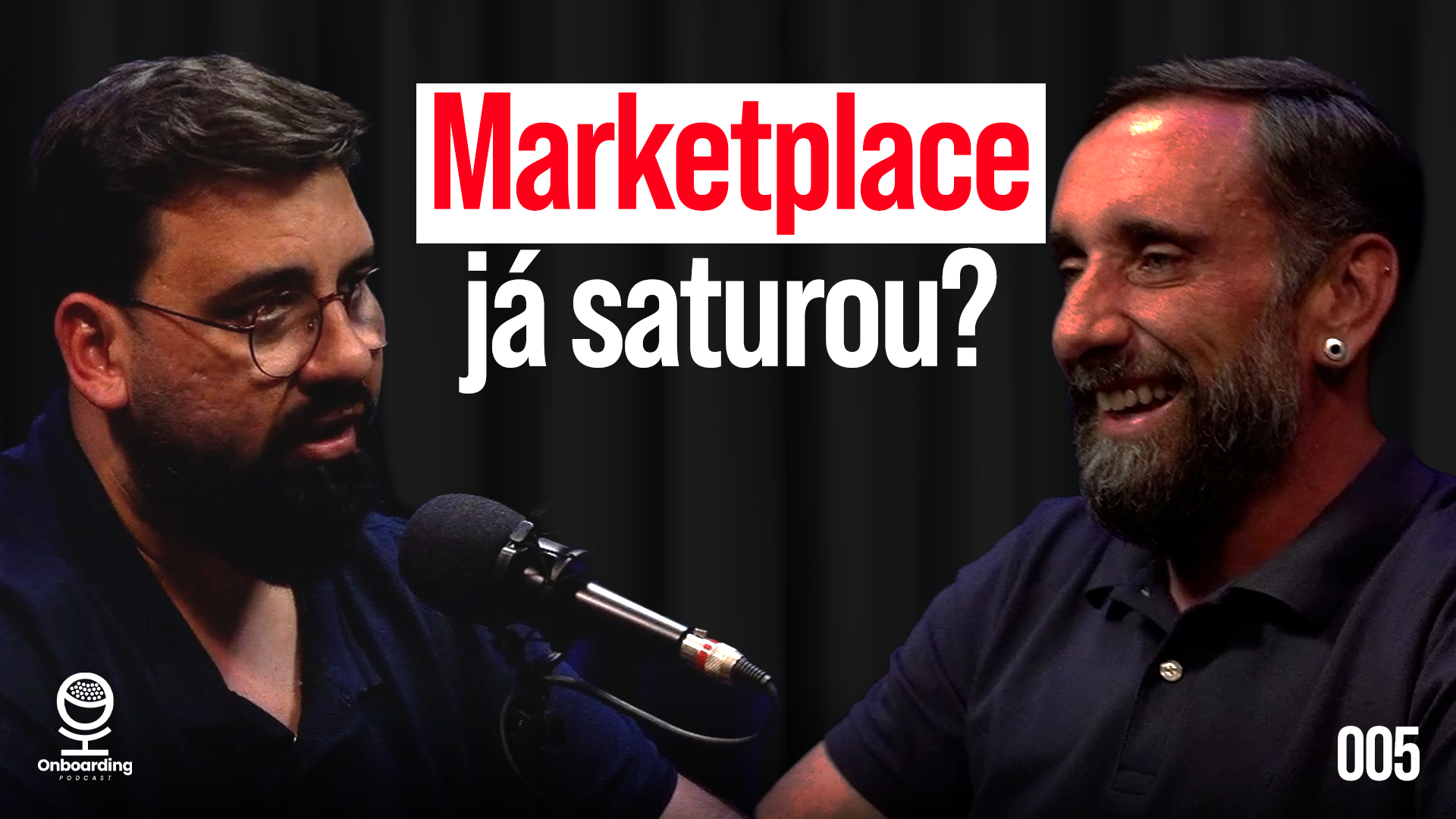 Thumbnail do episódio 'Marketplace já saturou?' do Onboarding Podcast